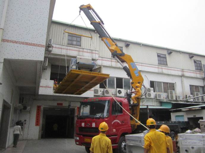貼片機類設備搬遷
